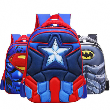 Boy Spiderman School Backpack Kids Bag