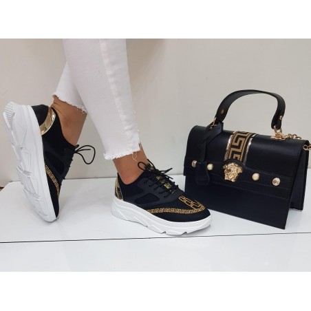 Chaussure+Sac Versace